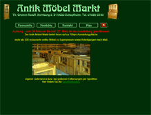 Tablet Screenshot of antik-moebel-markt.de